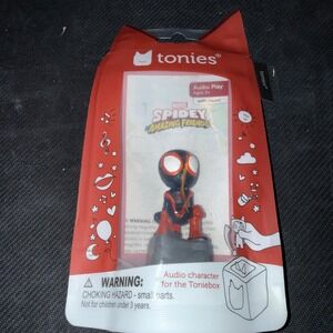 Tonies Marvel Spidey Miles Morales Kids OS Black New Audio Play Figure